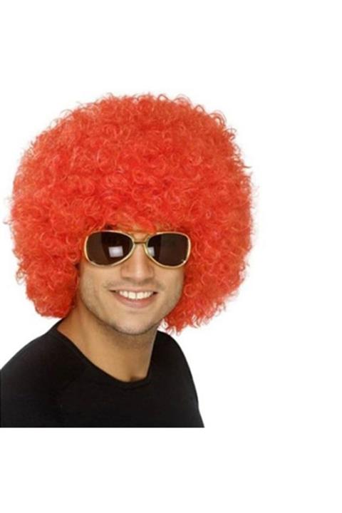 tamithalat Kırmızı Kıvırcık Parti Peruğu