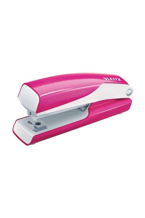Leitz 5528 Zımba Wow Mini 10 Sayfa Kapasiteli Metalik - Pembe