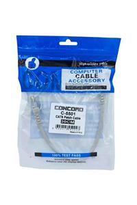 rennway Yılın Ilk Fırsatları - 0.30 Cm Cat6 Patch Concord C-5501 - ™ Beyaz At®