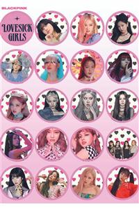 Güneş Kırtasiye Blackpink Yuvarlak Sticker