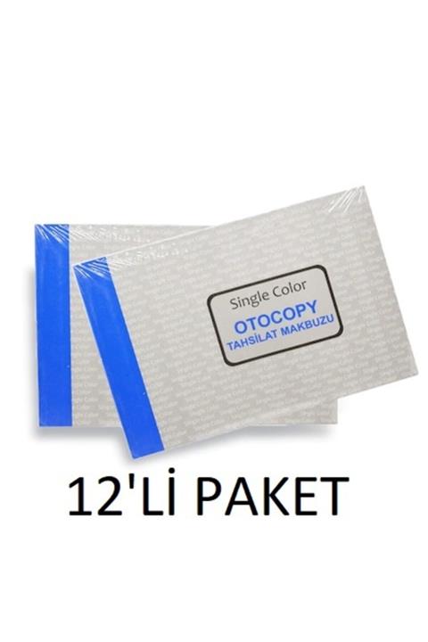 single color Otocopy Tahsilat Makbuzu 2/50 12'li Paket