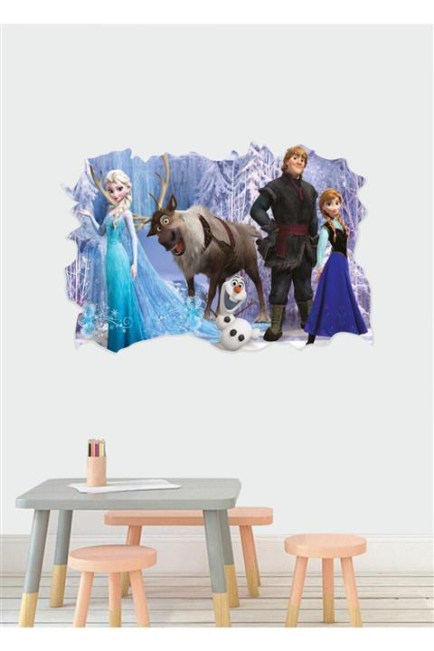 KT Decor Elsa Çocuk Odası Duvar Sticker