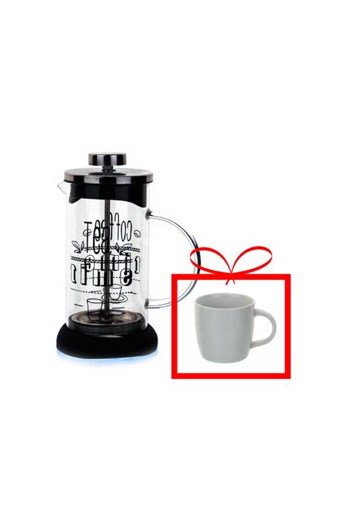 klt Yv French Press Cam 350ml + Kupa