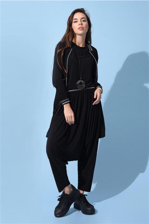 butıklıne Tesettür Şalvar Takım