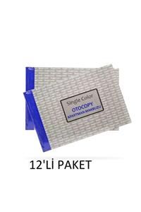 single color Otocopy Apartman Makbuzu 12'li Paket