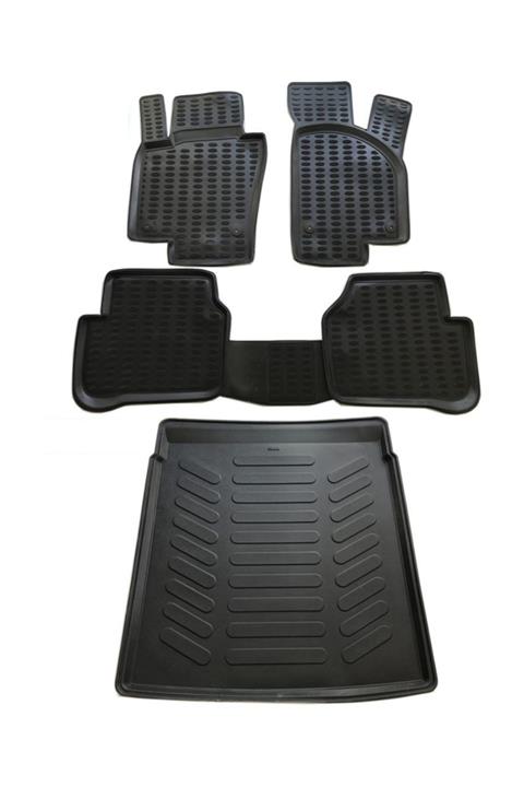 Leader Volkswagen Passat B7 Havuzlu Paspas 2011-2014+bagaj Havuzu 3d Ikili Set