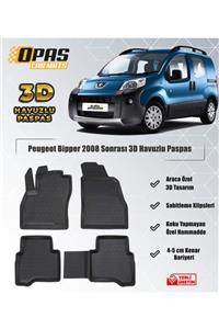 Opas Car Mats Peugeot Bipper 2008 Sonrası 3d Havuzlu Paspas