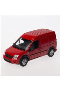 Welly Metal 1:36 Ölçek Çek Bırak Ford Transit Connect Kırmızı