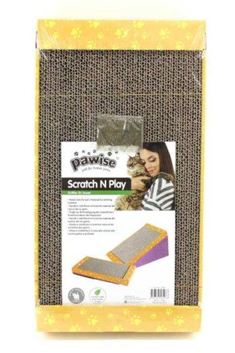 HİLALSHOP Pawise Karton Kedi Tırmalama N-play 46 Cm