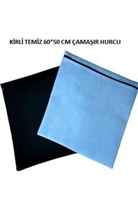 SYM SARAÇ Kirli Temiz Çamaşır Torbası Ebatı 60*50 Cm