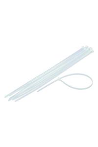 Kupa Beyaz Plastik Cırt Kelepçe 4,8x450 Mm. - 100 Adet