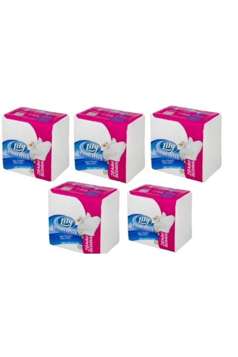 Viking Lily 100'lü Tombul Peçete (5 Paket)