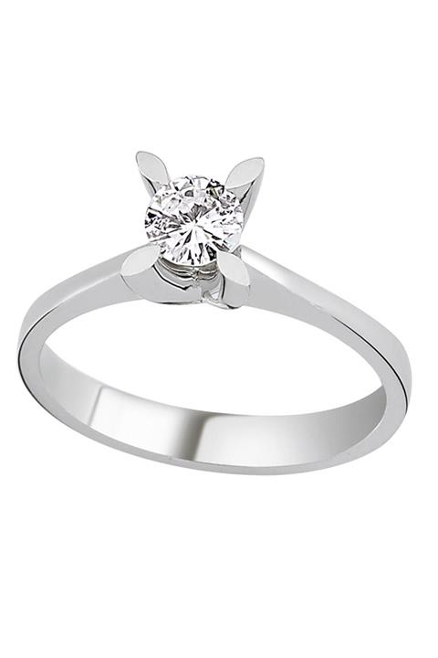 zer diamond 0,21 Karat Pırlanta Tektaş Yüzük