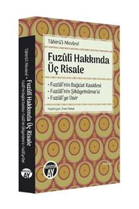 Büyüyen Ay Yayınları Fuzuli Hakkında Üç Risale - Tahirü’l-mevlevi 9786057683625