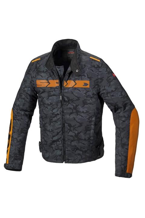 Spidi Unisex Siyah Kamuflaj Solar H2out Motorcu Montu