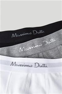 Massimo Dutti Erkek Pamuklu Boxer Paketi 00208181