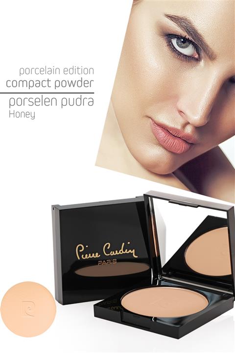 Pierre Cardin Pudra - Porcelain Edition Compact Powder Honey 8680570466820