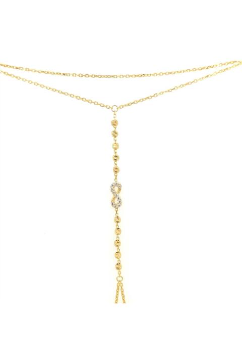 charmin Kadın Gümüş Altın Sonsuzluk Şahmeran