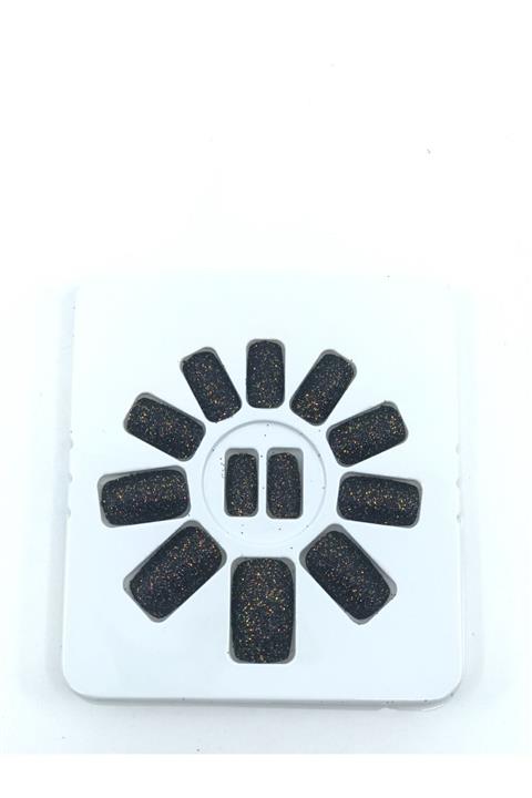 SHAKA Siyah Simli Takma Tırnak As 740