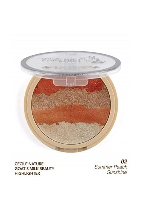 Cecile : Nature Goat's Milk Beauty Highlighter 1 Paket (1 X 44 G)