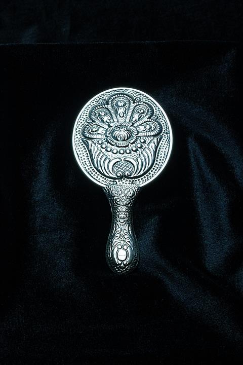 turangümüş El Aynası  Gümüş 925 Ayar