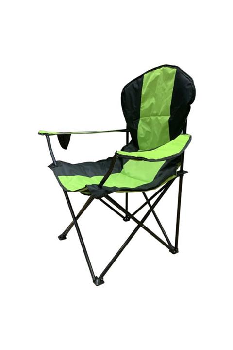 Discovery Dft Kollu Katlanır Premium Kamp Sandalyesi Yeşil