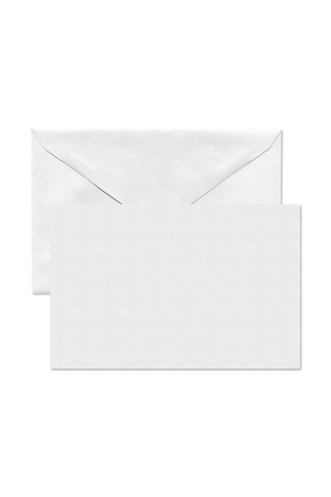 ASİL DOĞAN Mektup Zarfı Tutkallı - 100 Adet 11,4x16,2 Cm 90 Gr