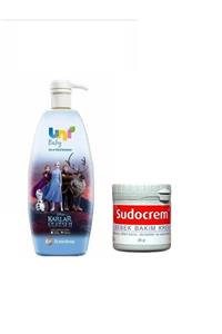 Uni Baby Frozen Saç Ve Vücut Şampuanı 700 ml + Sudocrem 125 gr