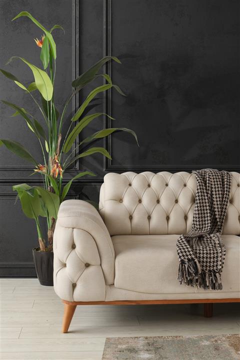 MİRS MOBİLYA Rodos Kanepe Krem