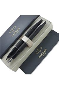 Parker Frontier Stainless Steel Dolma Ve Roller Kalem Set