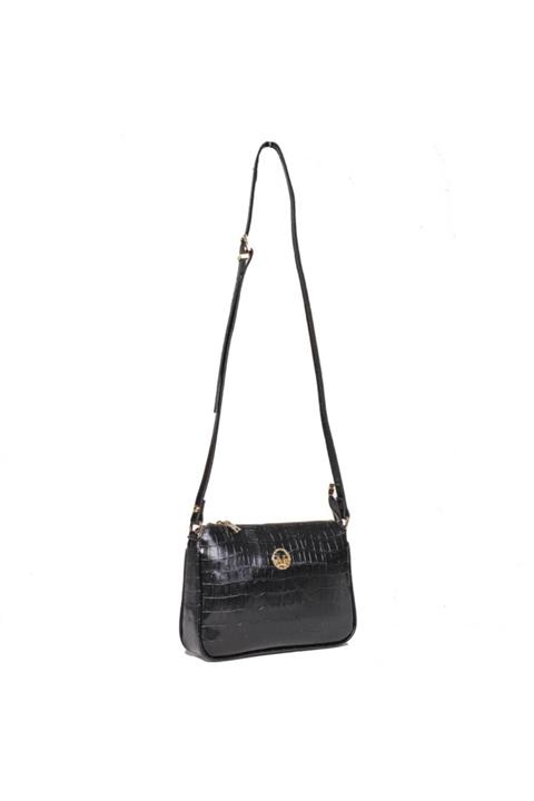 19V69 ITALIA 8555 Siyah Çapraz Çanta