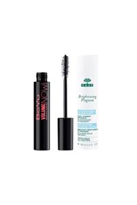 Beyu Volume Now Mascara 01 Black + Nuxe Brightening Lotion Extreme Eclaircissante - Aydınlatıcı Bakım