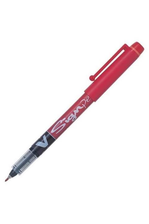 Pilot Roller Kalem Signo Pen Imza Kalemi Kırmızı Sw-vsp-r (12 Li Kutu)