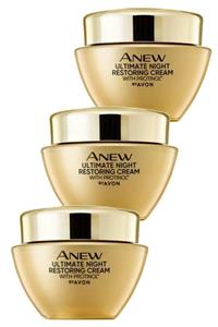 AVON Anew Ultimate Multi-performance Gece Kremi 50 Ml. Üçlü Set