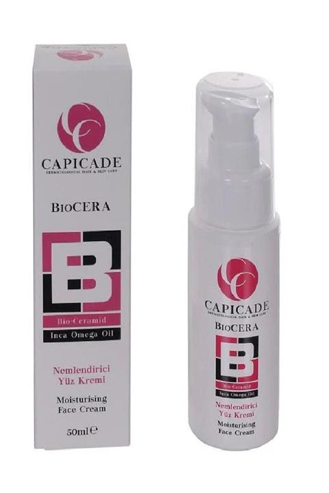 Capicade Biocera Nemlendirici Yüz Kremi 50 ml