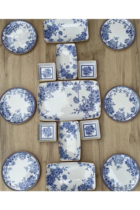 GÖNÜL COLLECTION 15 Parça Kahvaltı Takımı
