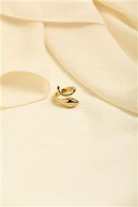 bikgedesign Gold Yılan Yüzük