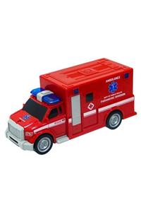 Burnis Toy Toys Sunman 1:20 Sesli Ve Işıklı Ambulans Fırsat