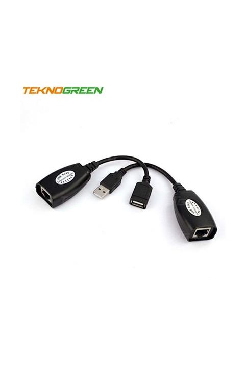 TEKNOGREEN TKU-9050 USB RJ45 Extender 50mt