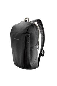 Quechua Sırt Çantası Spor Yürüyüş Kamp Bisiklet - 10 L - Siyah -