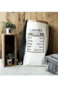 LYN HOME & DECOR Laundry Kağıt Oyuncak Torbası 50 x 80