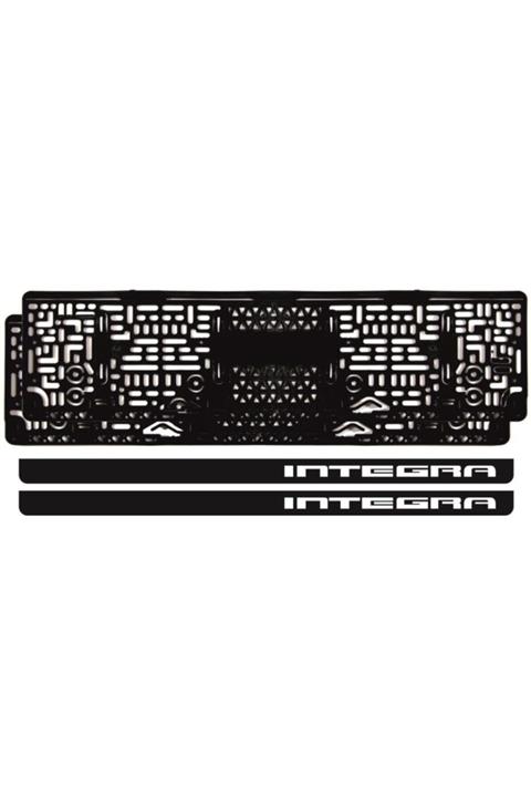 Ömr Dizayn Hediye Lazer Kesim İntegra Uyumlu Takmatik Plakalık