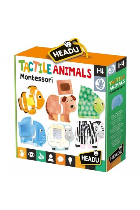 Burnis Toy Toys Headu Tactile Animals Montessori It20188 Fırsat