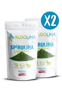 Algolina Saf Spirulina Tozu 2 Adet 250 gr