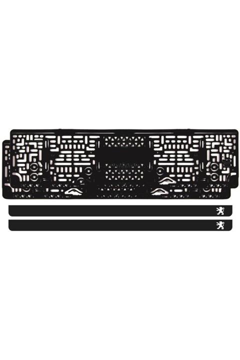 Ömr Dizayn Hediye Lazer Kesim -peugeot- Takmatik Plakalık Model 2