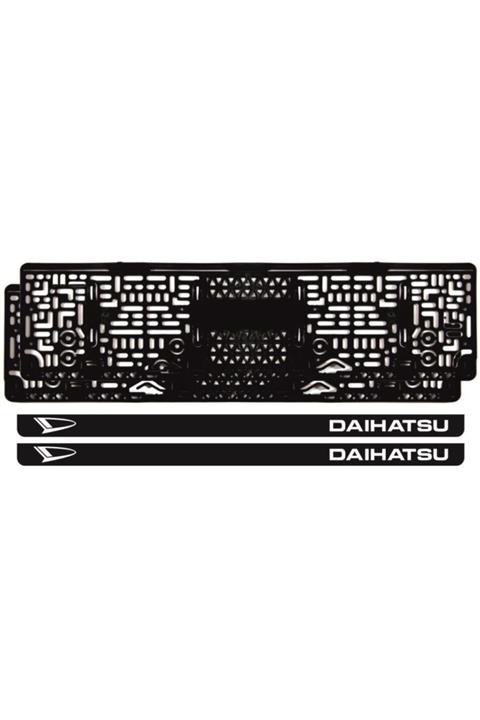 Ömr Dizayn Hediye Lazer Kesim -daihatsu Logolu- Takmatik Plakalık