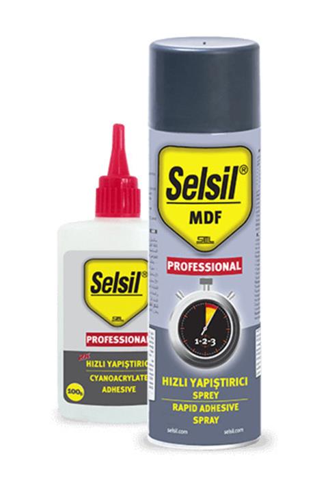 Selsil Mdf Hızlı Yapıştırıcı 400ml+100gr 1 Adet