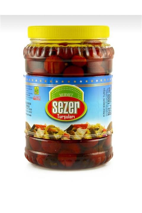 MEHMET SEZER TURŞULARI - Has Gedelek Turşuları - Kiraz Biberi Turşusu 1000gr