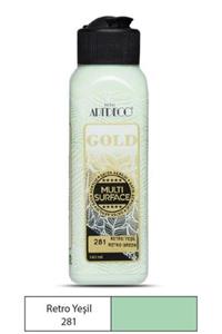 Artdeco Gold Multi Surface Akrilik Boya 140 ml. 281 RETRO YEŞİL