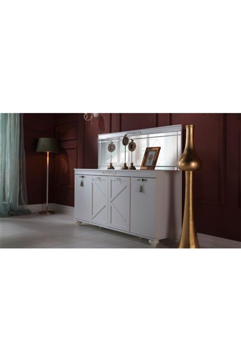 İSTİKBAL Istikbal Side Konsol+ayna Beyaz